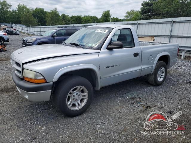 1B7FL36X02S720316 2002 DODGE DAKOTA photo no. 20
