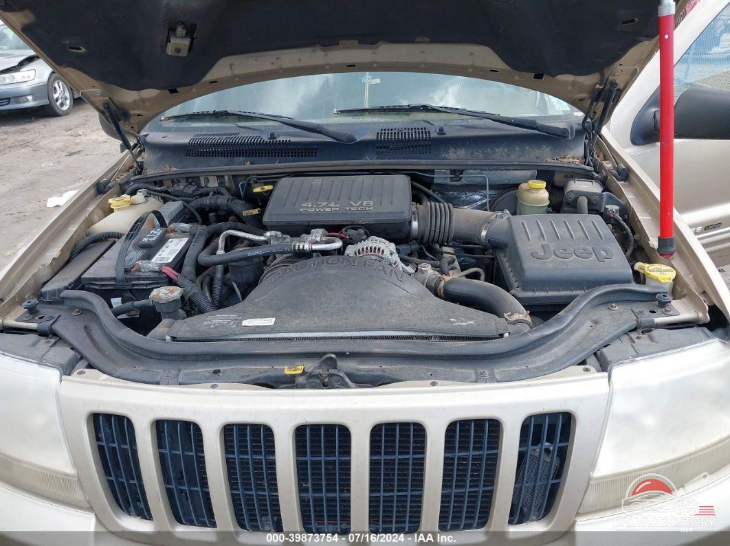 1J4GW58N3YC157133 2000 JEEP GRAND CHEROKEE photo no. 10