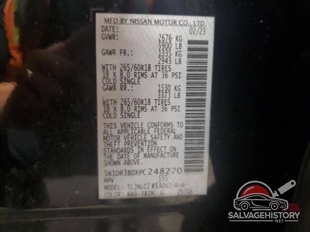 5N1DR3BDXPC248270 2023 NISSAN PATHFINDER photo no. 13