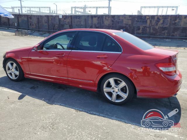WDDGF5EB2BR146702 2011 MERCEDES-BENZ C-CLASS photo no. 2