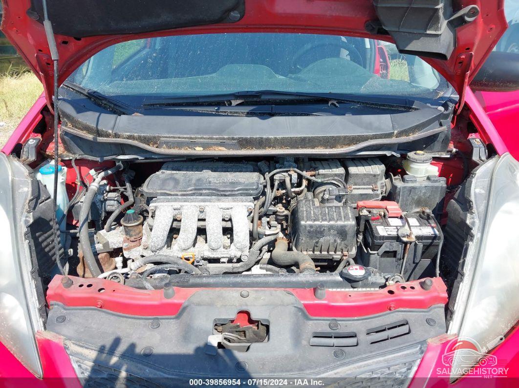 JHMGE88219S013179 2009 HONDA FIT photo no. 10