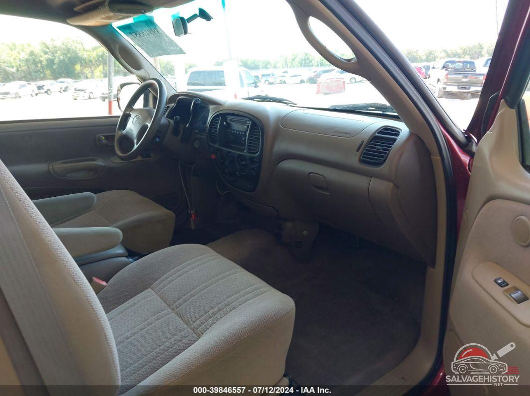 5TBBT4414YS062223 2000 TOYOTA TUNDRA photo no. 5