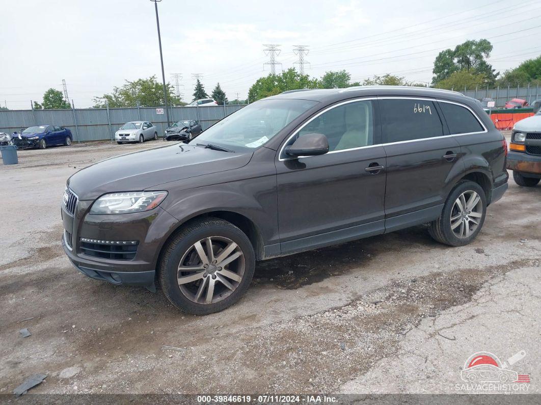 WA1LGBFE6CD006982 2012 AUDI Q7 photo no. 2
