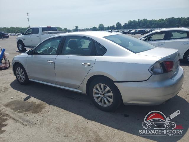 1VWAP7A32CC064039 2012 VOLKSWAGEN PASSAT photo no. 2