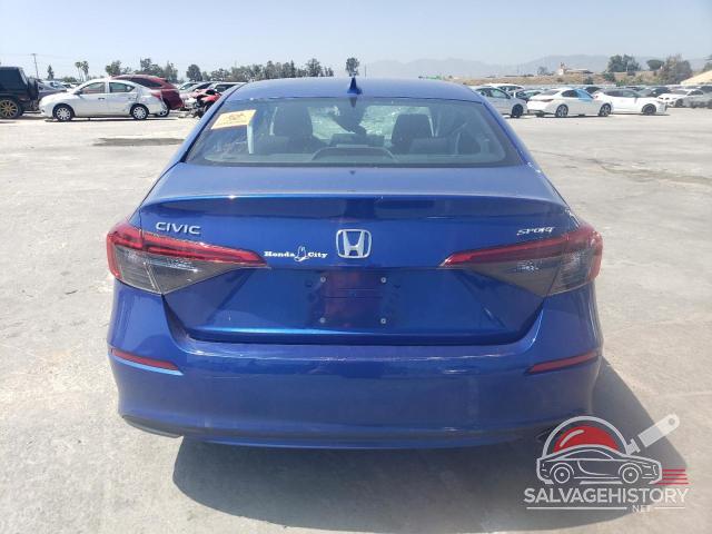2HGFE2F52NH601604 2022 HONDA CIVIC photo no. 6