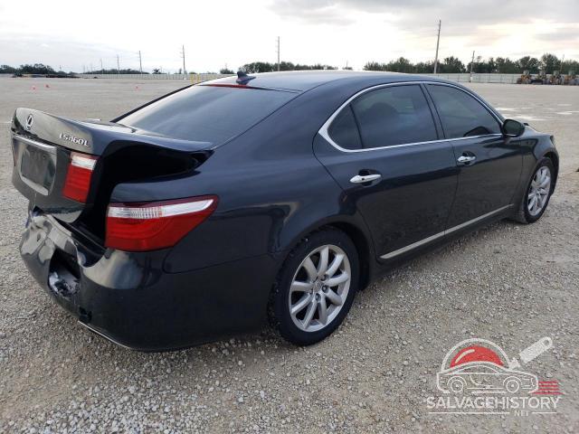 JTHGL46F275004331 2007 LEXUS LS460 photo no. 3