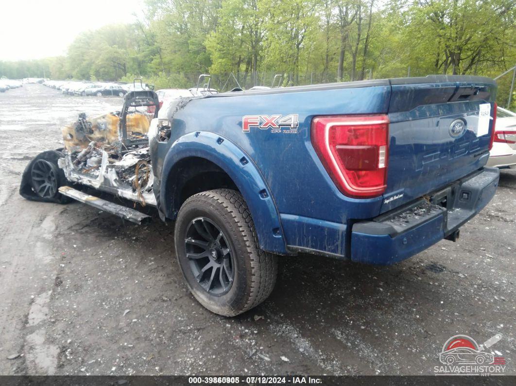 1FTFW1E5XNFA19839 2022 FORD F-150 photo no. 3