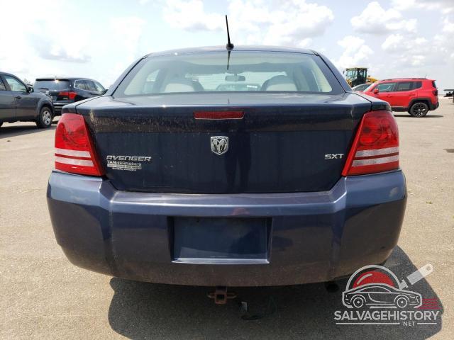 1B3LC56K28N127861 2008 DODGE AVENGER photo no. 6