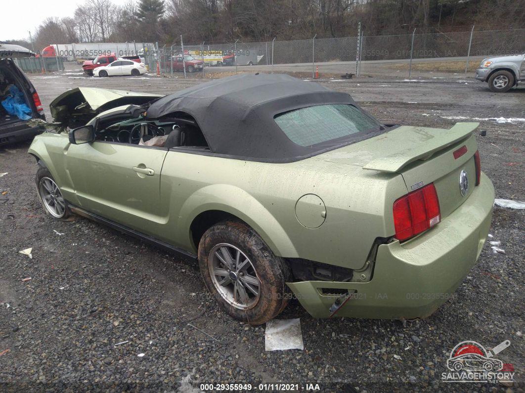 1ZVFT84N555231571 2005 FORD MUSTANG photo no. 3