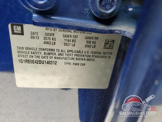 1G1RE6E42DU148312 2013 CHEVROLET VOLT photo no. 12