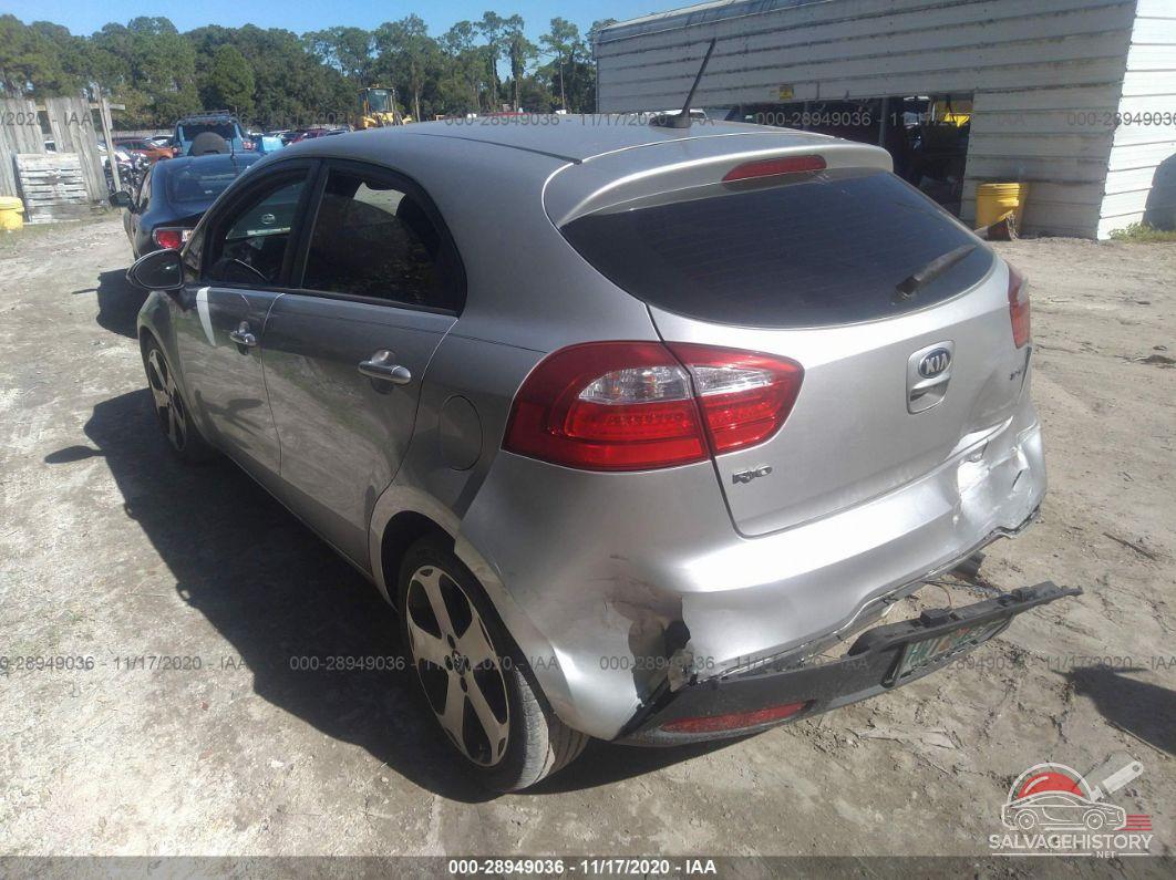 KNADN5A33E6355383 2014 KIA RIO photo no. 3