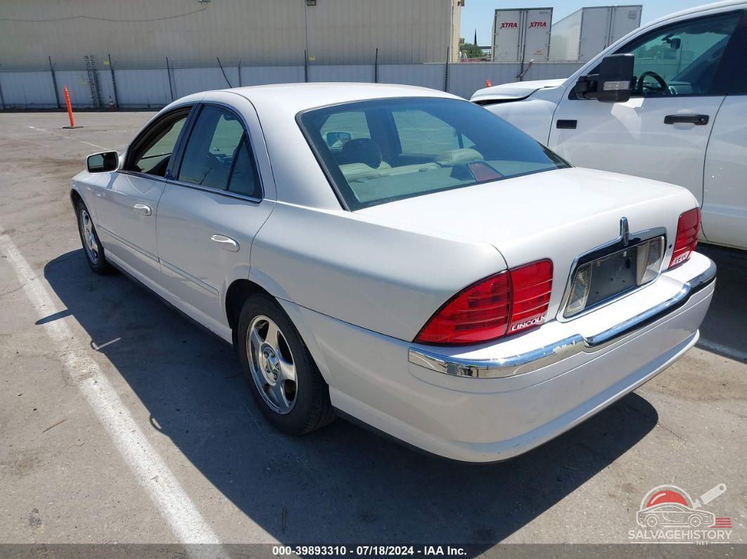 1LNHM87A61Y660627 2001 LINCOLN LS photo no. 3