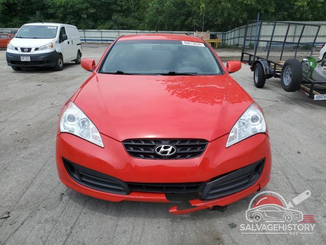 KMHHT6KD8AU031001 2010 HYUNDAI GENESIS photo no. 5