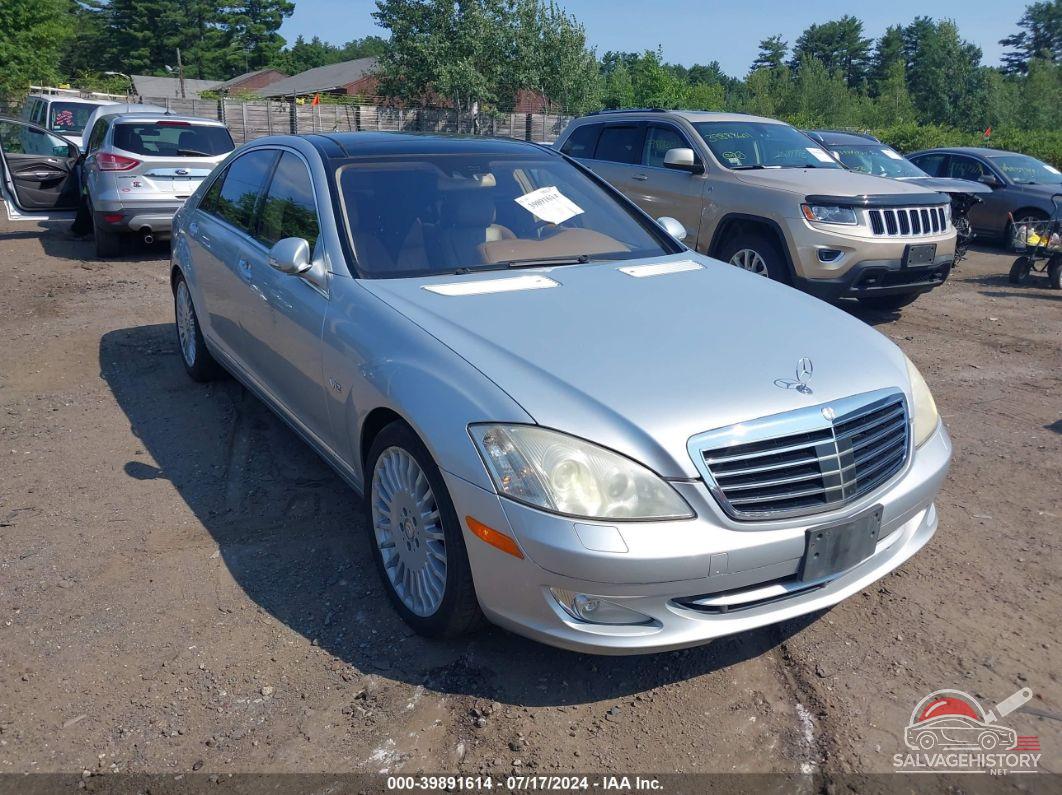 WDDNG76X47A071565 2007 MERCEDES-BENZ S 600 photo no. 1