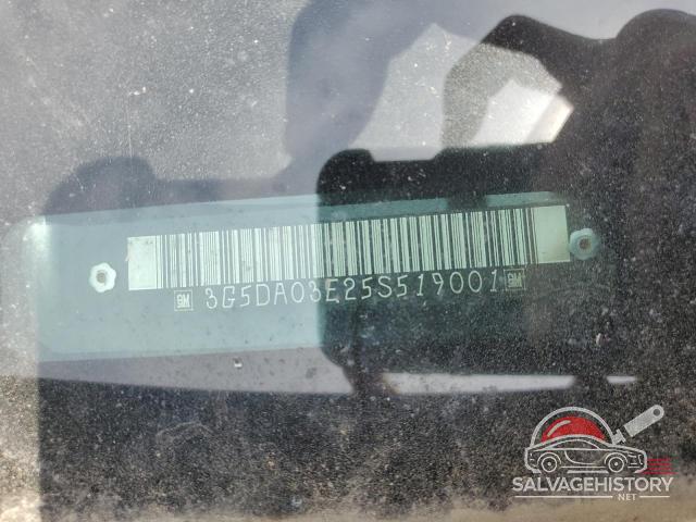 3G5DA03E25S519001 2005 BUICK RENDEZVOUS photo no. 13