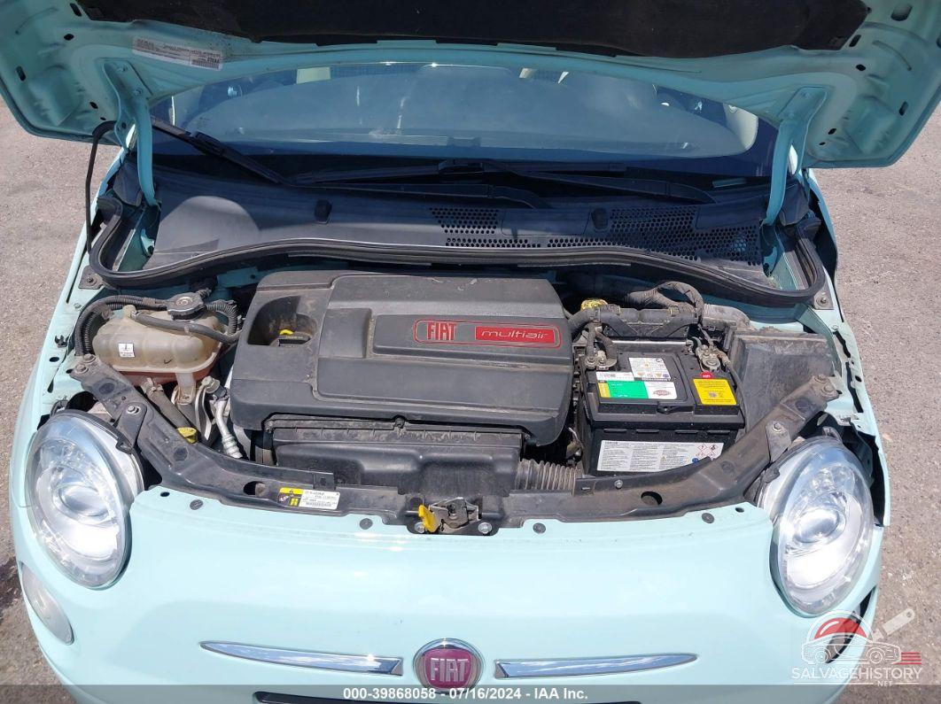 3C3CFFKR3HT697905 2017 FIAT 500 photo no. 10