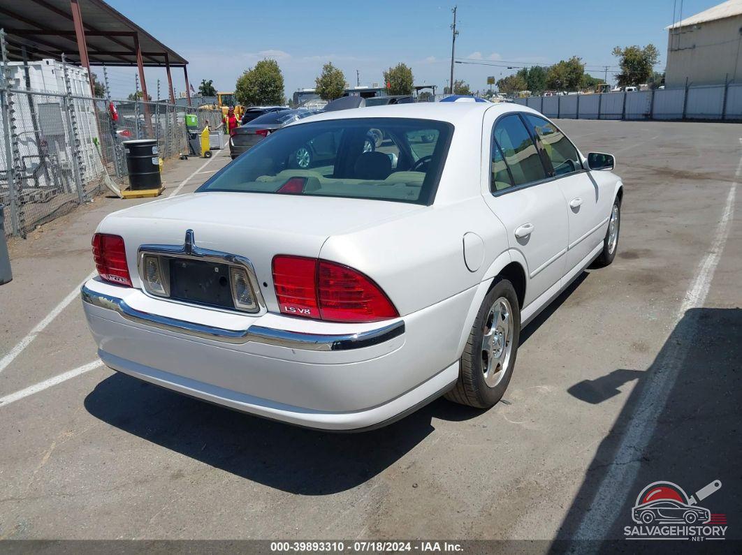 1LNHM87A61Y660627 2001 LINCOLN LS photo no. 4