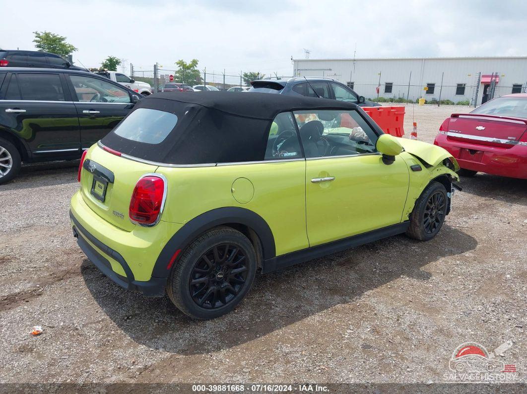 WMW23DL00N3N45038 2022 MINI CONVERTIBLE photo no. 4