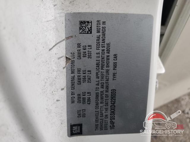 1G4PS5SKXD4226559 2013 BUICK VERANO photo no. 12