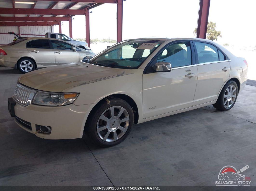3LNHM28T48R640611 2008 LINCOLN MKZ photo no. 2