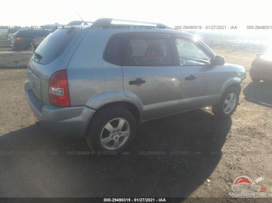 KM8JM12B37U545878 2007 HYUNDAI TUCSON photo no. 4