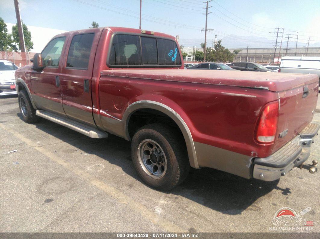 1FTNW20S01EC15576 2001 FORD F-250 photo no. 3