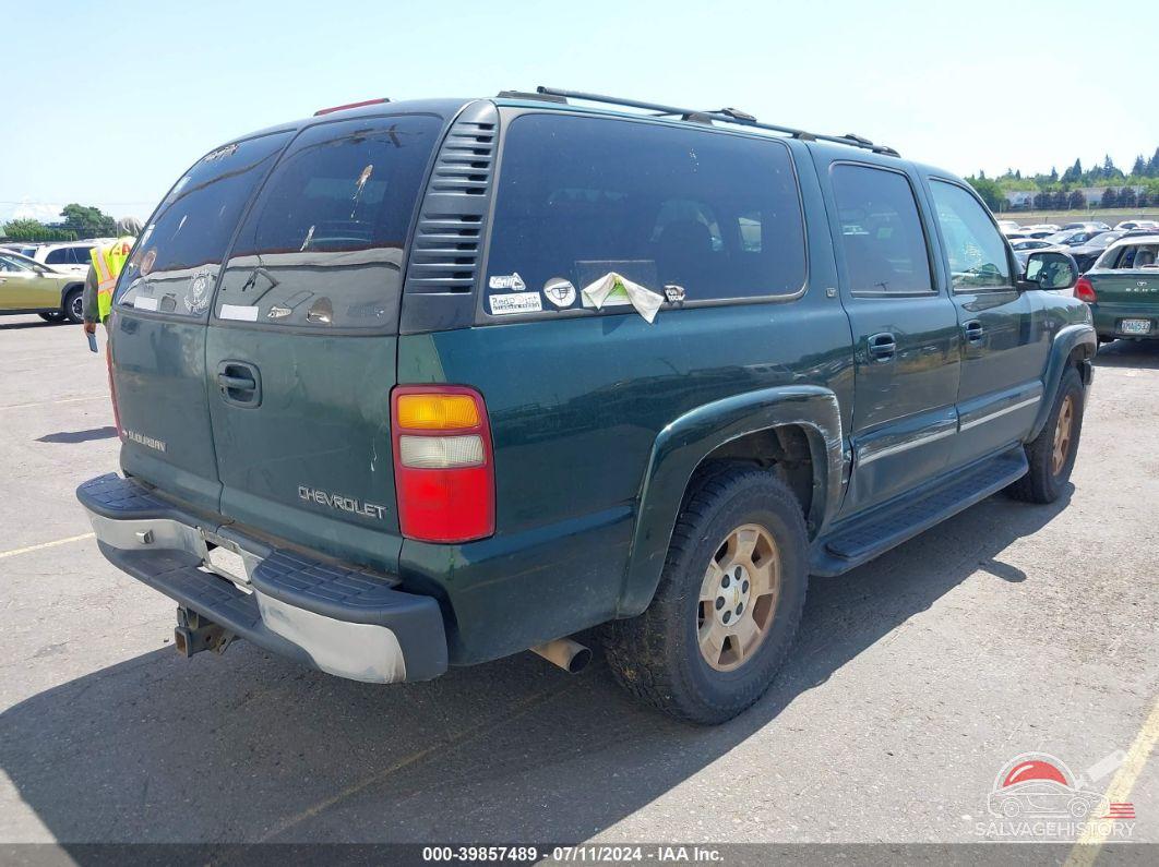 3GNFK16T41G144554 2001 CHEVROLET SUBURBAN 1500 photo no. 4