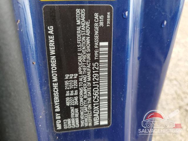 WBADX1C56DJ129125 2013 BMW 3 SERIES photo no. 12