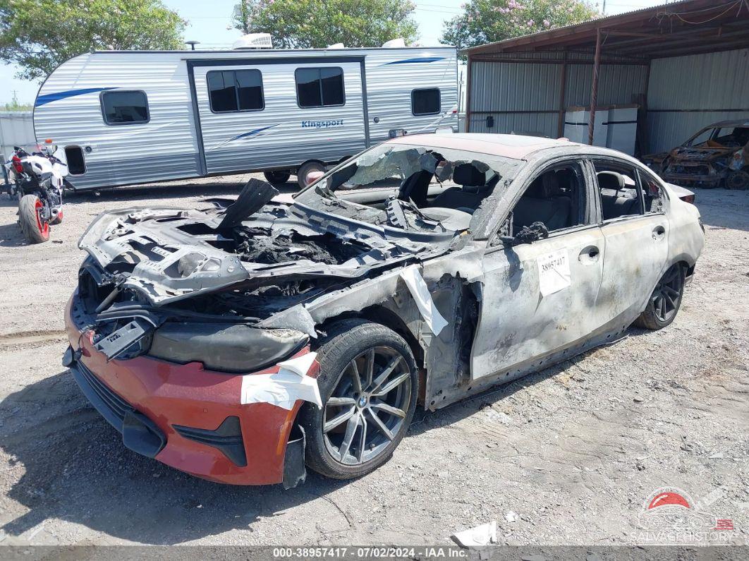 WBA5R1C51KAK12084 2019 BMW 330I photo no. 2