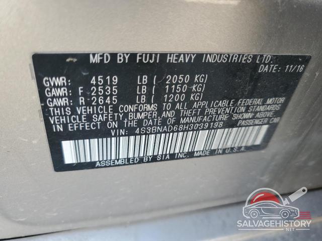 4S3BNAD68H3039198 2017 SUBARU LEGACY photo no. 12