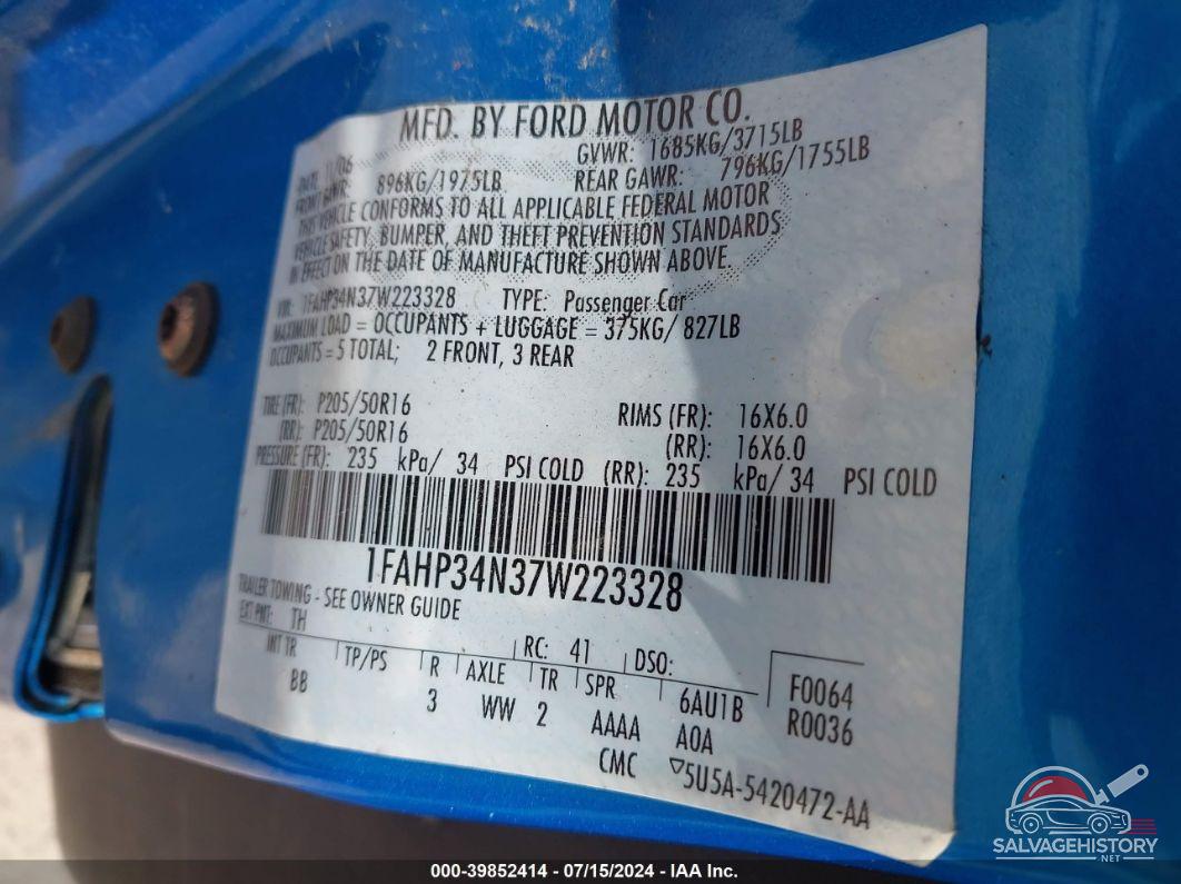 1FMYU041X1KB05785 2001 FORD ESCAPE photo no. 9
