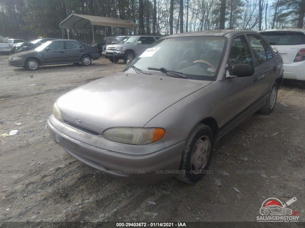 KMHVF24N9VU377704 1997 HYUNDAI ACCENT photo no. 2