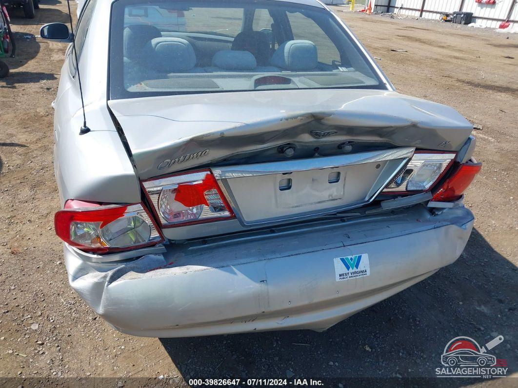 KNAGD126355398032 2005 KIA OPTIMA photo no. 6