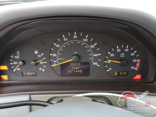 WDBJF65J71B327197 2001 MERCEDES-BENZ E-CLASS photo no. 9