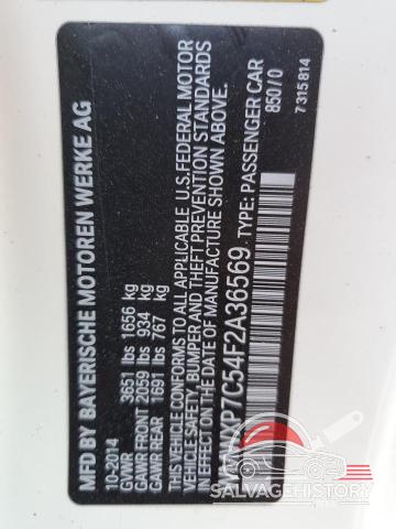 WMWXP7C54F2A36569 2015 MINI COOPER photo no. 12