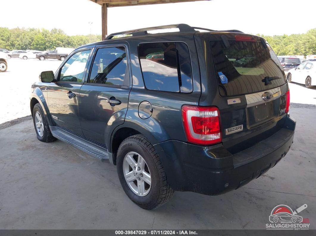 1FMCU49H98KB98249 2008 FORD ESCAPE HYBRID photo no. 3