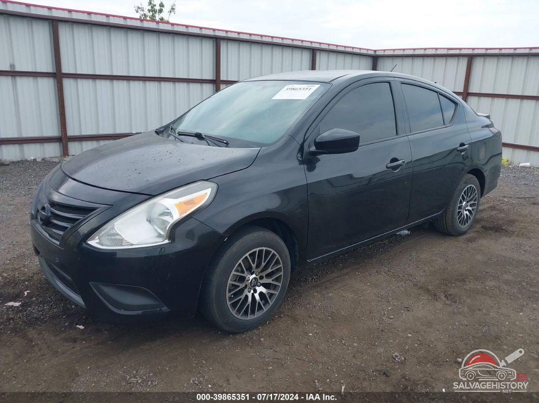 3N1CN7AP4GL822027 2016 NISSAN VERSA photo no. 2