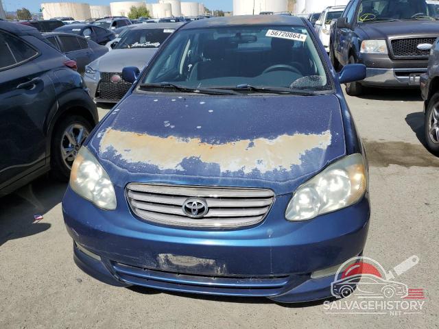 1NXBR32E24Z341791 2004 TOYOTA COROLLA photo no. 5