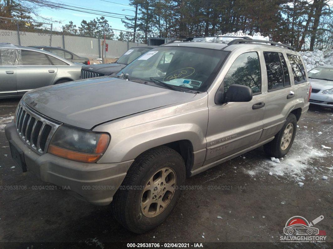 1J4GW48S7YC411295 2000 JEEP GRAND CHEROKEE photo no. 2