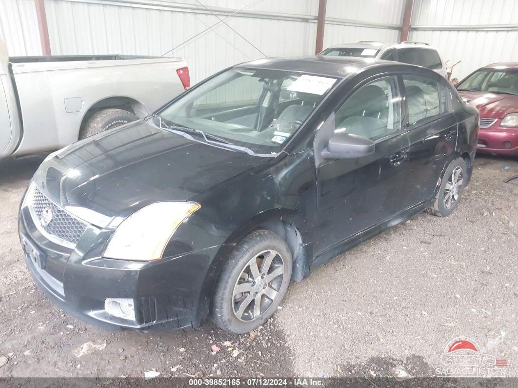 3N1AB6AP2CL785113 2012 NISSAN SENTRA photo no. 2
