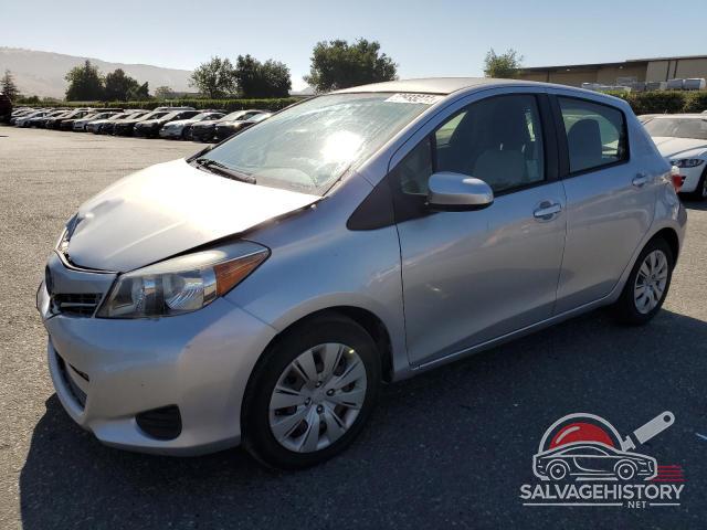 JTDKTUD3XED575556 2014 TOYOTA YARIS photo no. 10