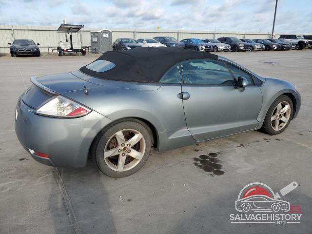 4A3AL35T57E010095 2007 MITSUBISHI ECLIPSE photo no. 3