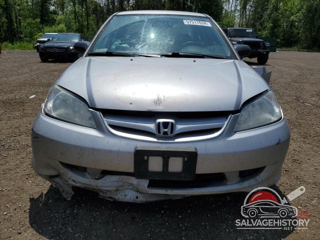 2HGES16434H910468 2004 HONDA CIVIC photo no. 5