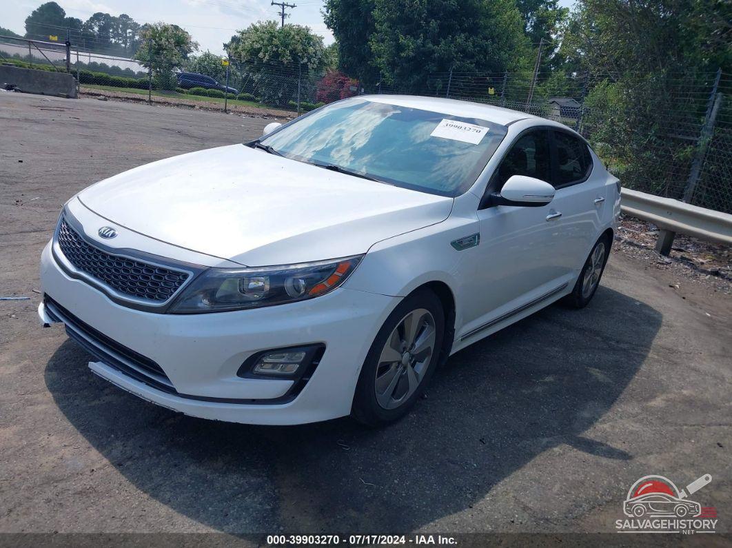 KNAGN4AD6F5091566 2015 KIA OPTIMA HYBRID photo no. 2