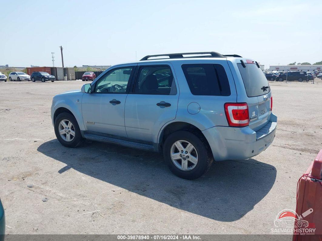 1FMCU49H88KA25208 2008 FORD ESCAPE HYBRID photo no. 3