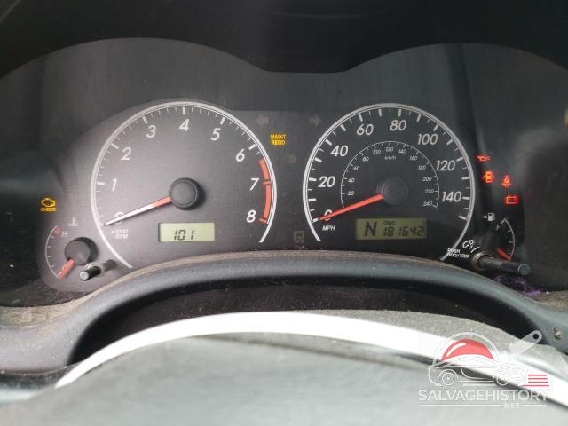 1NXBU40E09Z104036 2009 TOYOTA COROLLA BA photo no. 9