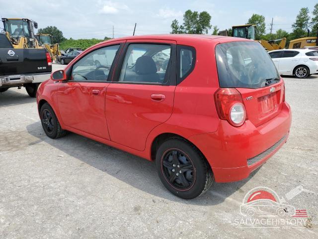 KL1TD6DEXBB134216 2011 CHEVROLET AVEO photo no. 2