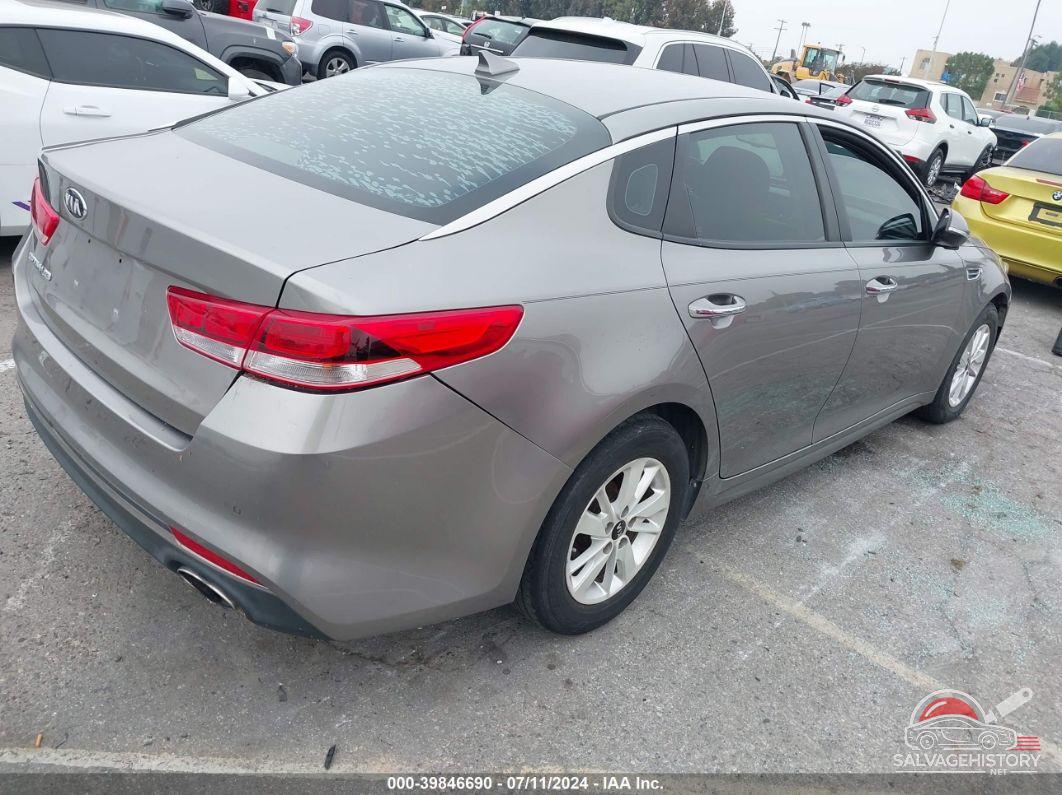 5XXGT4L35GG030171 2016 KIA OPTIMA photo no. 4