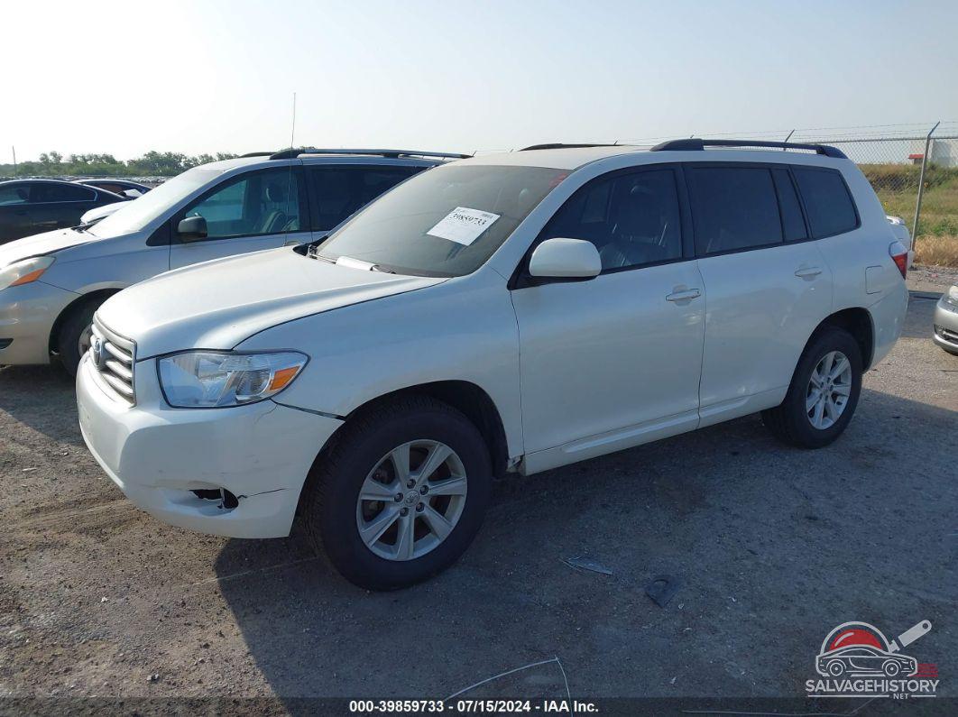 JTEES41A992119080 2009 TOYOTA HIGHLANDER photo no. 2