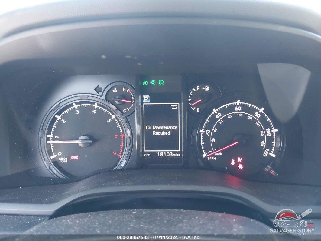 JTEEU5JR5P5304177 2023 TOYOTA 4RUNNER photo no. 7